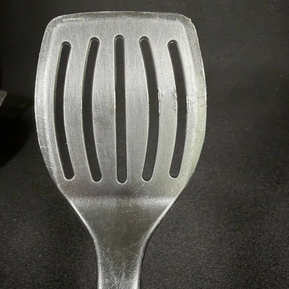 Calphalon Black‎ Nylon Slotted Turner Spatula Nonstick Safe 0571219